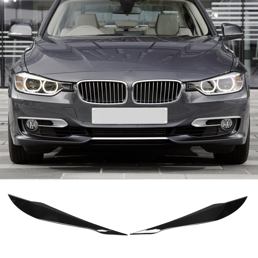 1 para nakładki na reflektory ABS zamiennik powieki pojazdu do serii 3 F30 F31 2012-2018