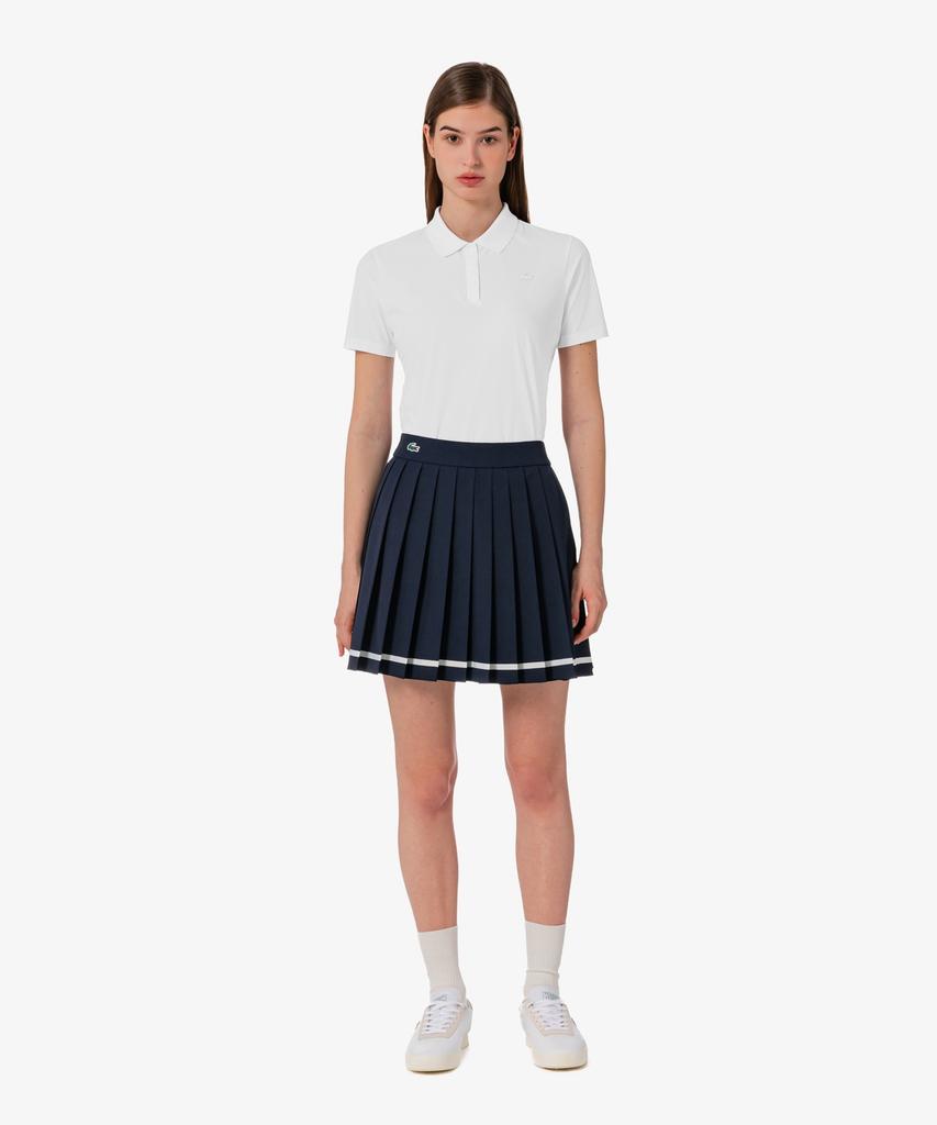 Lacoste Women'S Tennis Tape Tipping Skirt Jf231E-56G Hde