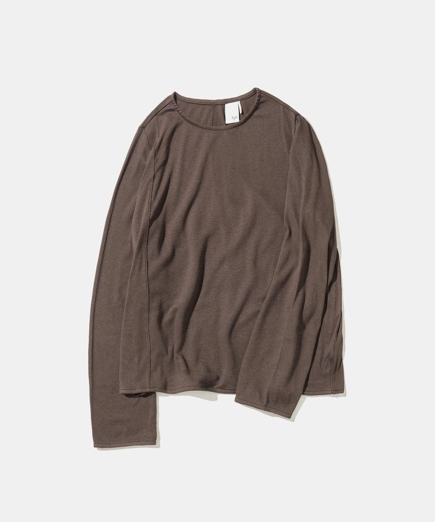 DIAMOND LAYLA Modal Second Layer Longsleeve T101 Brown