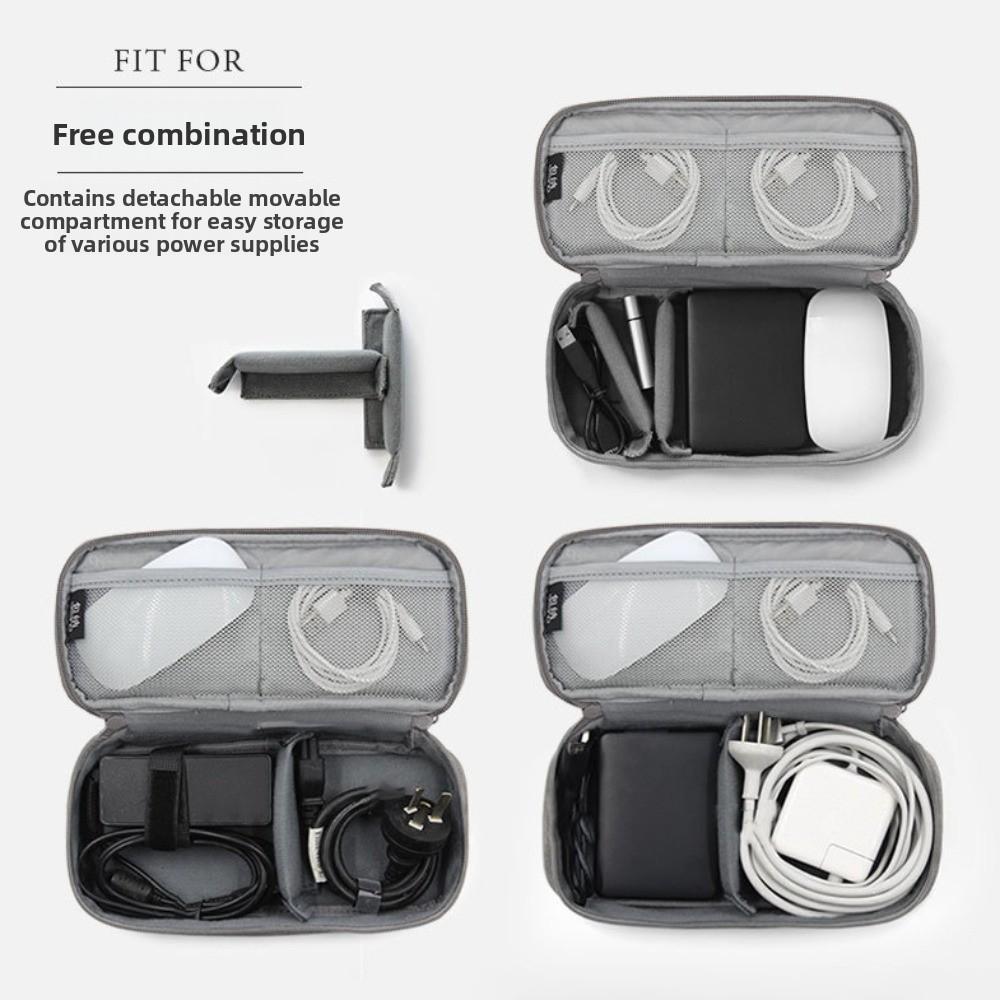 With Handle Electronic Accessories Case Dust-proof Laptop Charger Storage Bag Laptop Accessories
