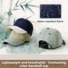 Quick Drying Baseball Cap Packable Visor Cap Creative Gift Outdoor Hat