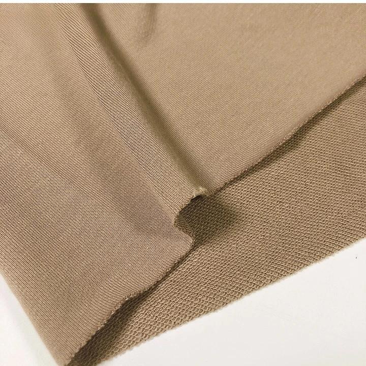 Wide 180cm French Terry Loop Cotton Knitted Fabric Abrasion-Resistant Sweatshirt Sweater Suit Sports Casual Wear Comfortable