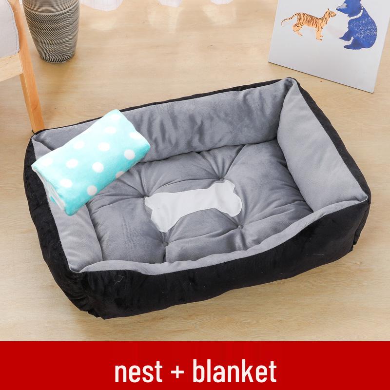 Winter Warm Pet Bed: All-Season Dog & Cat Nest Mat