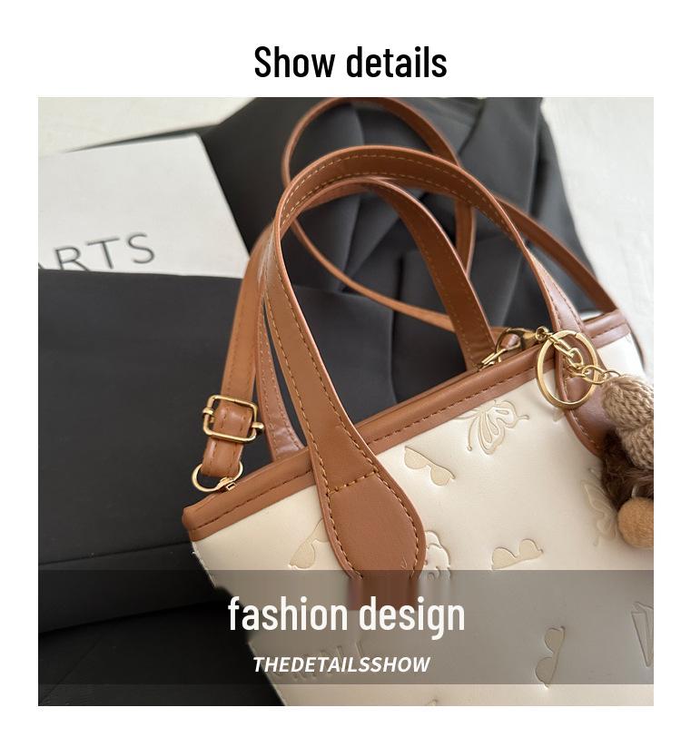Minimalist Women's Western-Style Bucket Bag - 2025 Summer Crossbody