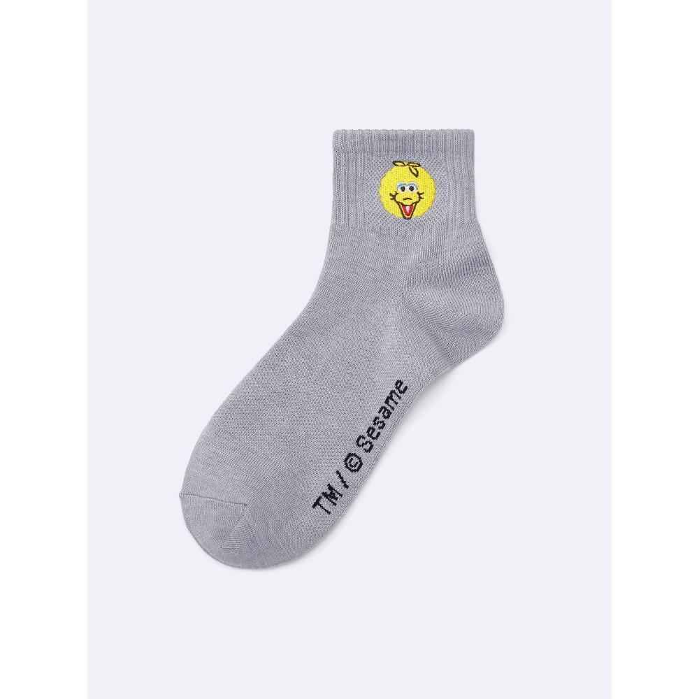 

GU by Uniqlo Носки Улица Сезам 03 GRAY/2729cm