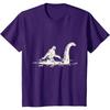 Bigfoot Sasquatch Riding The Loch Ness Funny T-Shirt