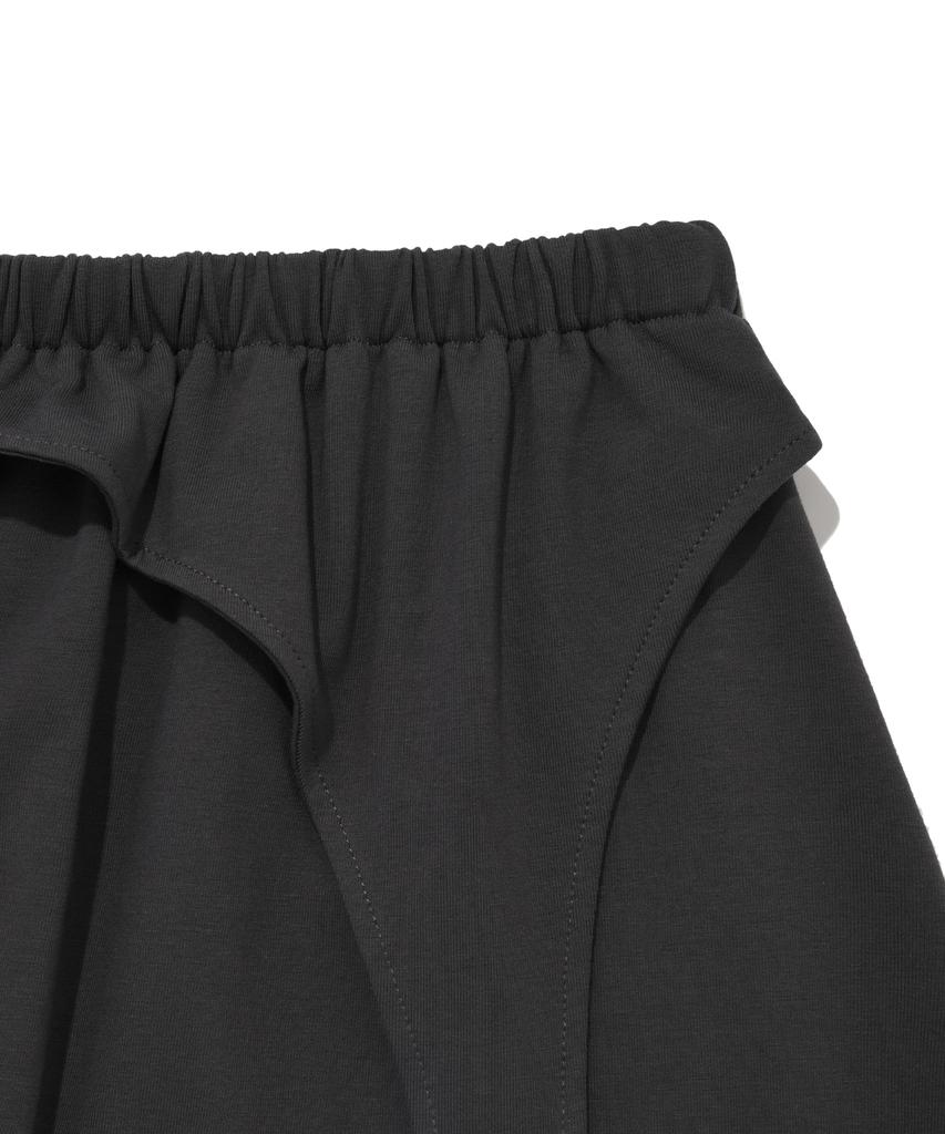 RETRIEVER CLUB Garter Skirt [Charcoal Gray]