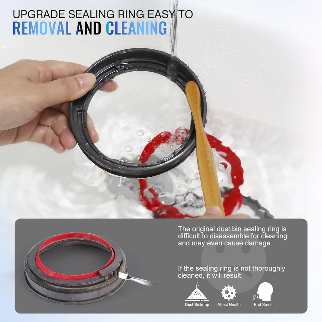 Compatible Replacement Clear Bin for Dyson V11 and V15 Series Vacuum Cleaners