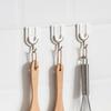 3PCS Self Adhesive Wall Hook Strong Without Drilling Coat Bag Bathroom Door Kitchen Towel Hanger Hooks Home Storage Accessories