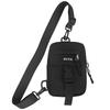 RenLianyi Shoulder Body Vertical and Waist Smartphone Black Bag, Bag, Sacoche, Small, Men's Women's, Lightweight, Running, Pouch, Stylish, Mini,