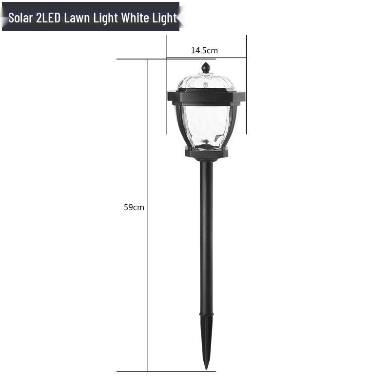 Ultra Bright Waterproof Solar LED Lawn Lamp for Outdoor Use Courtyard Solar Lamp