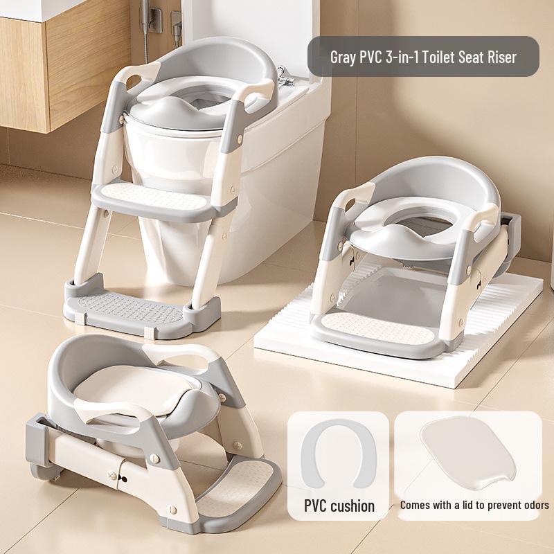 Faltbarer Kleinkind-Toilettensitz mit Tritthocker