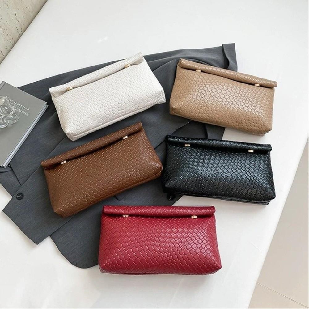 Elegant Buckle Women Clutch Bag Stone Pattern Large Capacity Coin Purse Multifunctional Dinner Bag Women