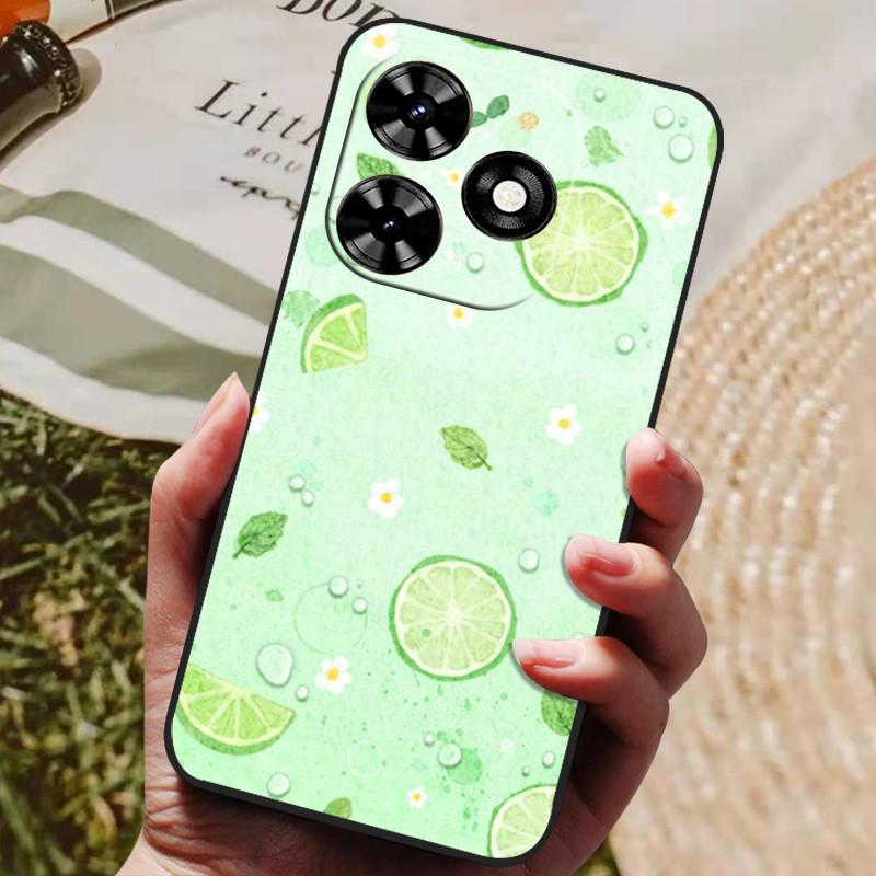 For Infinix Hot 40 Case Hot40 Pro Luxury Phone Silicon Back Cover For Infinix Hot 40 Pro / Hot 40i Cases Protective Shell Capas
