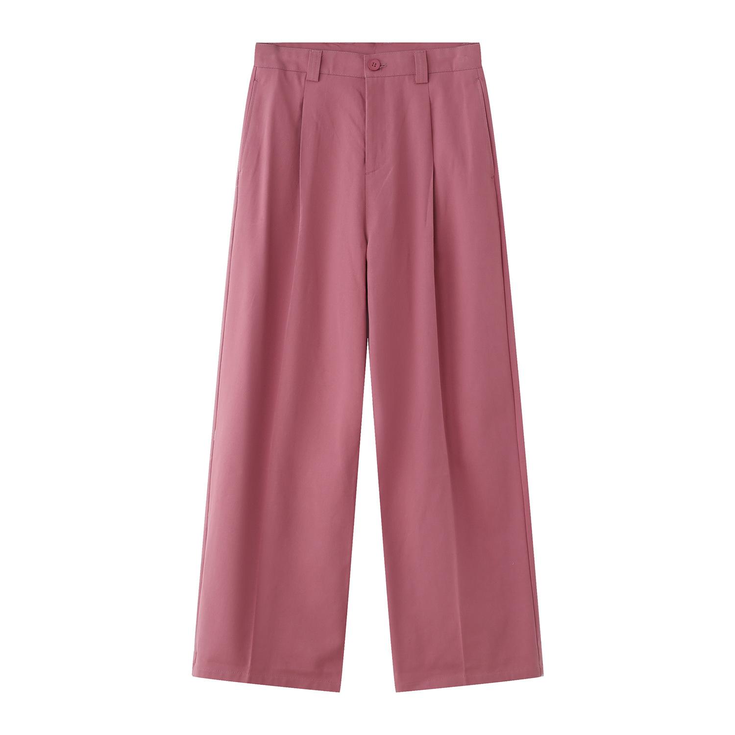 

Men s Spring/Summer New Korean Edition Loose Floor Sweeping Dad Casual Pants Multi color Fashion