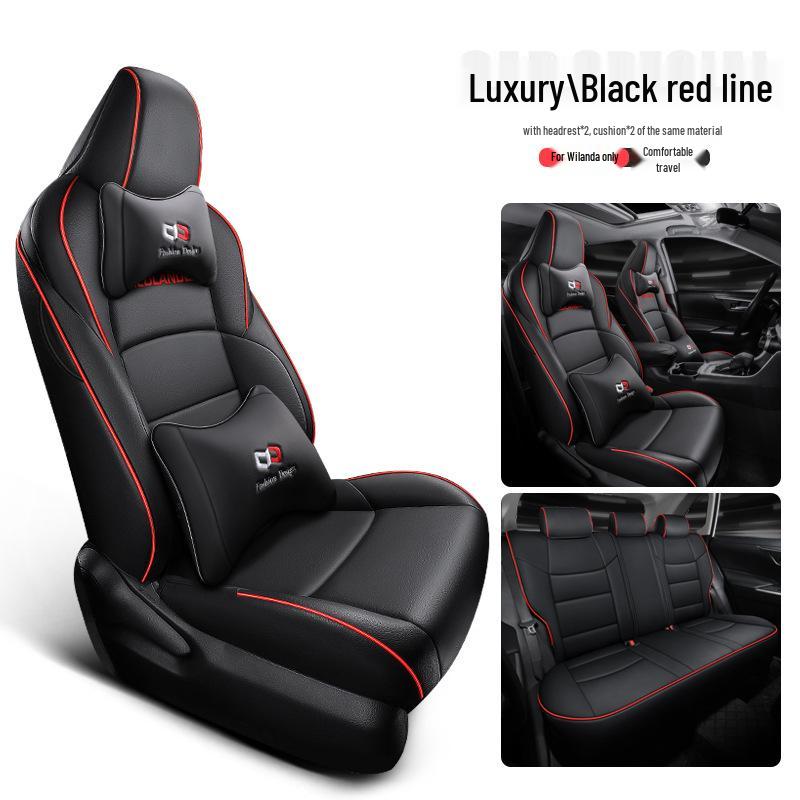 QQG Custom Leather Seat Cover for All-Season Full Coverage - Fits Toyota Venza