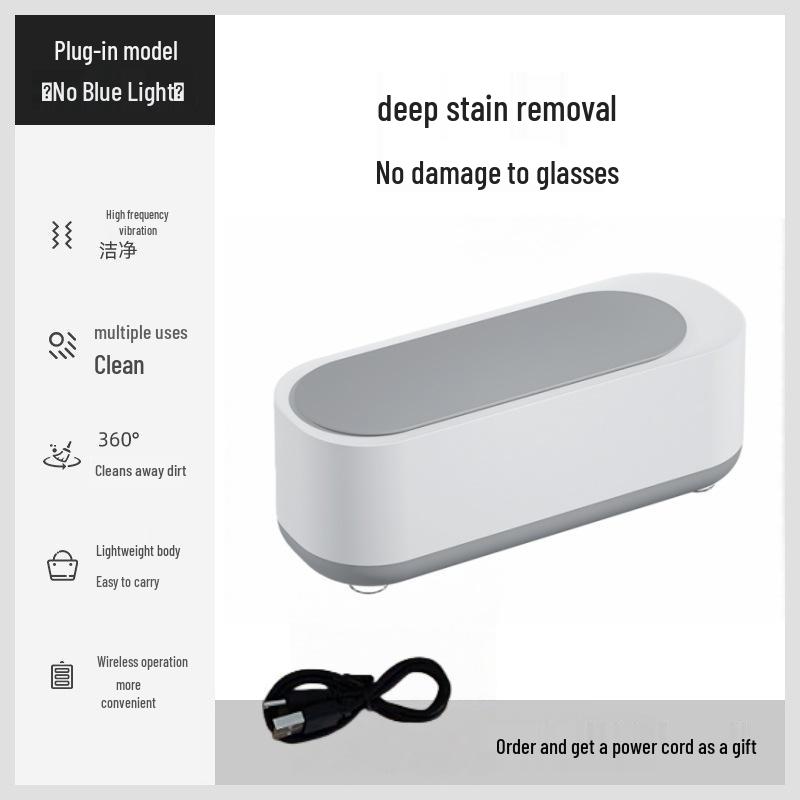 Portable Multi-functional Cleaner for Jewelry, Glasses, Dentures & Razors