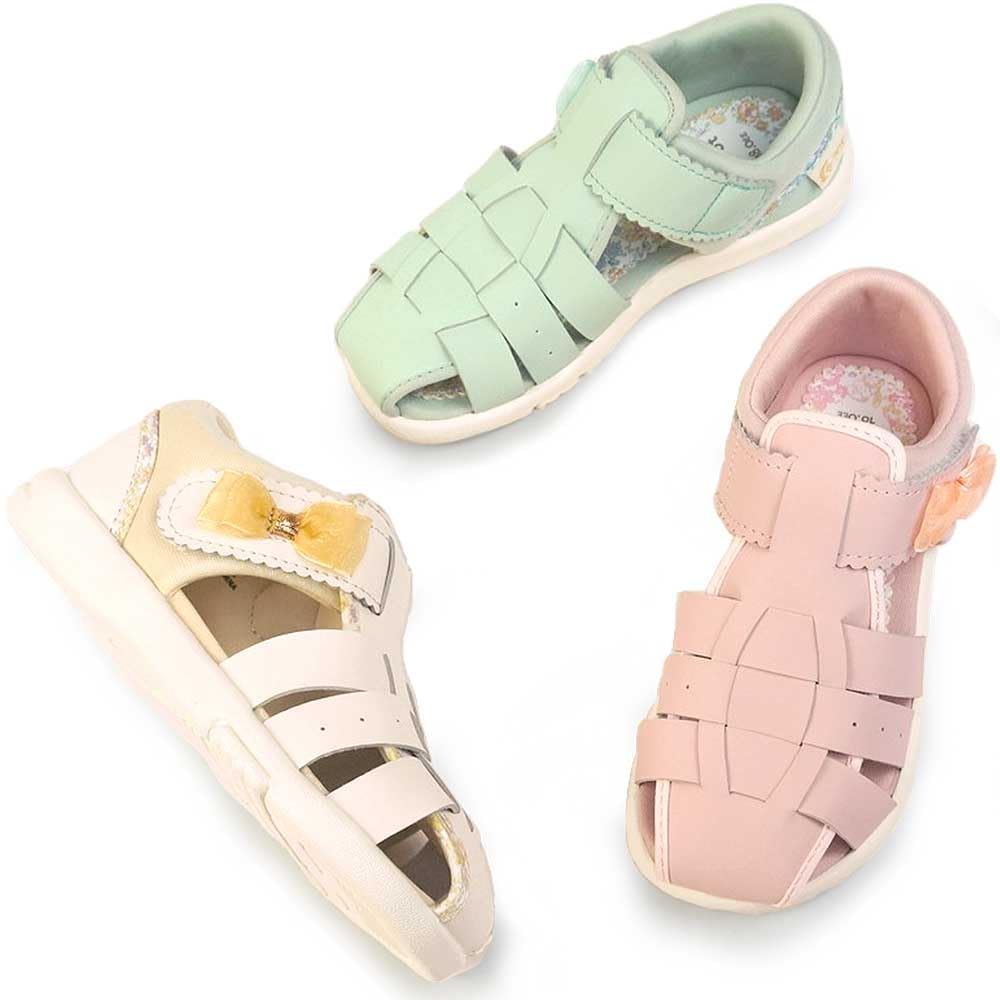 Sandals CR C2363 Girls Pink cm 2E [Carrot] 17.0