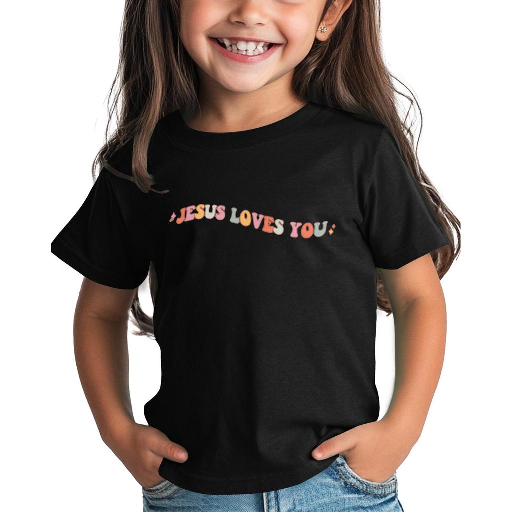 Kleinkind Mädchen Jungen T-Shirts Kinder Top Jungen und Mädchen Bedrucktes Kurzarm T-Shirt
