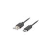 LANBERG Lanberg USB Cable 2-0 Male - USB Type C Male Quick Charge 3-0 1-8m Black
