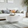 Moderne Elegante Sofatablette, Balkon-Couchtisch, Wohnzimmer-Couchtisch, 60x60x31,5 Cm