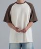 UNDEROFF Oversized Raglan Short Sleeve T-Shirt Black