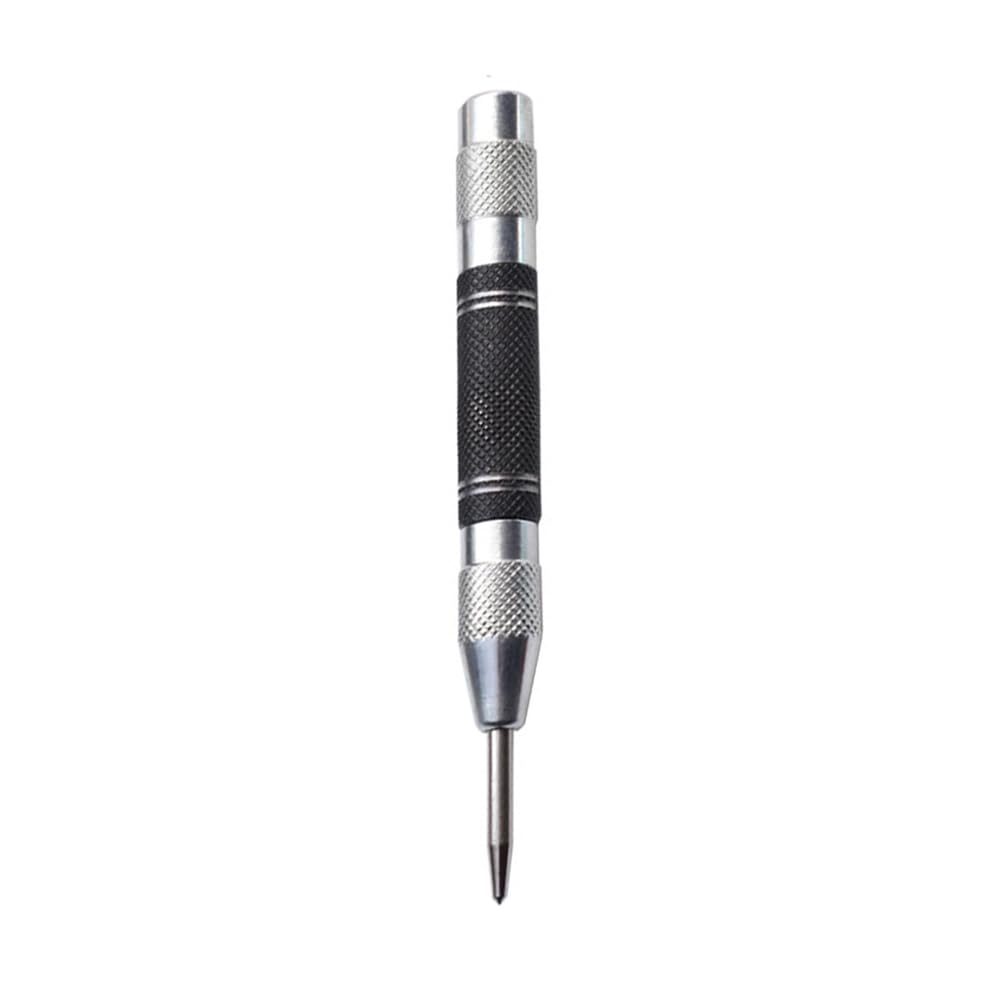 YINKE Automatic Center Punch Hand Tool with Spring Cap and Adjustable Suitable for and and Marking Tool, Impact, Metal, Glass, Wood, Marking,