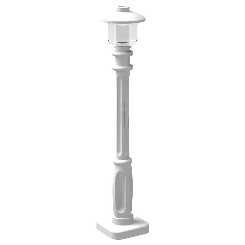 

Совместимые аксессуары для уличного освещения Street View Square Building Small Part Building Block Diy