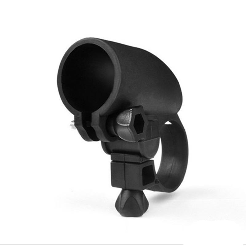 Bicycle Gun-Type Light Mount: High-Power Flashlight Clip for Mountain or Road Bikes