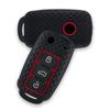 3 Tasten Auto Silikon Fernbedienung Schlüsselhülle Abdeckung Für Vw Golf 4 5 6 7 Bora Jetta Polo Mk4 Mk6 Bora Passat B5 B6 Superb Tiguan Käfer