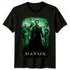 Matrix (1999) T-shirt ispirata ai poster cinematografici, stile retrò anni '80.