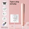 Portable USB Hair Straightener Fast Heating Electric Curling Iron Straight Curly Hair Bangs Mini Curling Wand Travel Women Hair Styling Tool