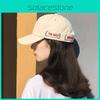Versatile Baseball White Cap For Women Men Ins Korean Style Face Slimming Hat