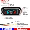 ZMFJH 0-9999RPM Tachometer with Alarm Digital Tachometer LCD Gauge Meter For 1-10 Cylinder Universal Auto Car Truck 12V24V DC
