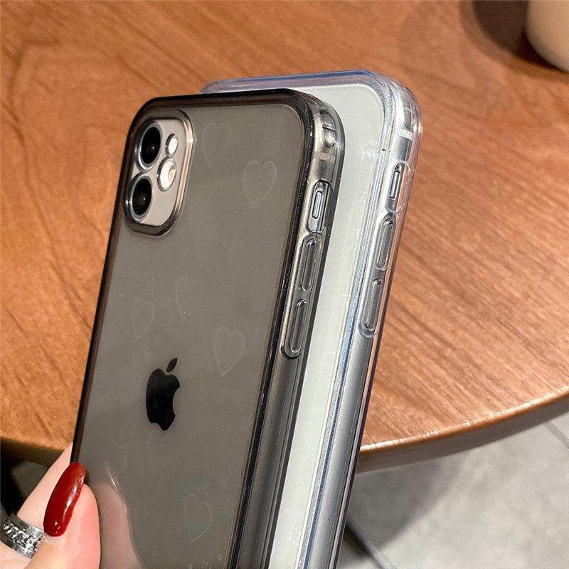 Gradient Rainbow Laser Cases For Iphone X Xs Max Xr Transparent Soft Fundas For Iphone 11 Xr 6s 7 8 Plus 12 Clear Acrylic Covers