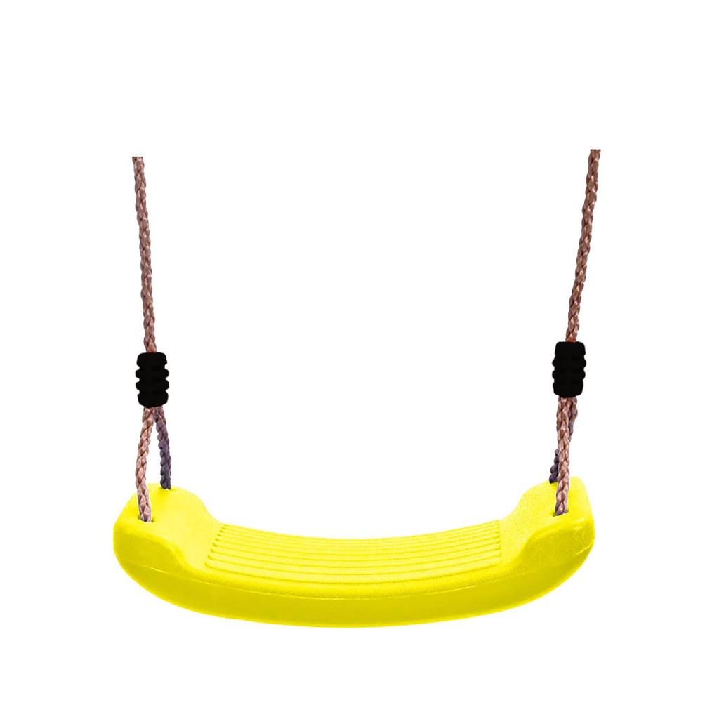 Plastic Swing Elastic Swing Board Non-Slip Teenager Swing Seat With Height Adjus