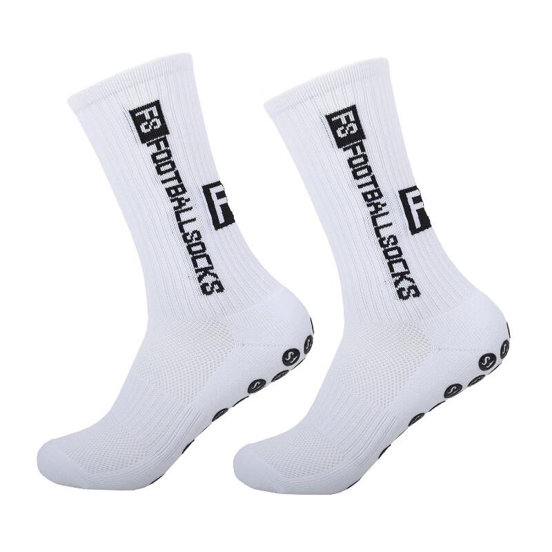 WEZHO Anti-Slip Thick Terry Football Socks
