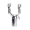 Aluminum Alloy Clothes Pole Fork Head Tool-free Installation High Load Bearing for Novice Easy Replacement Use