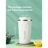 WORTHBUY Coffee Mug Stainless Steel Double Layer Insulated Coffee Cup Leak-proof Thermal Cup For Coffee Portable Cola Cup