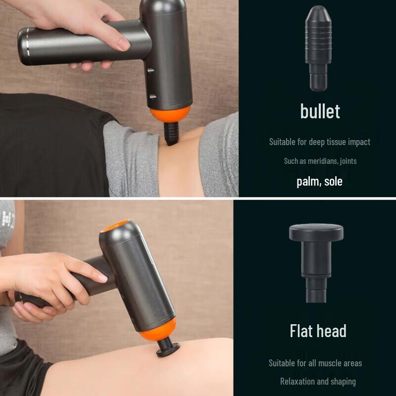 Portable USB Percussion Massage Gun CN plug (adapter included)