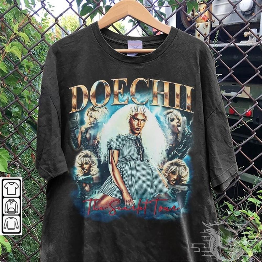 Vintage Doechii Tour Cotton Unisex All Size  22D626 Unisex T-Shirt XXXXL