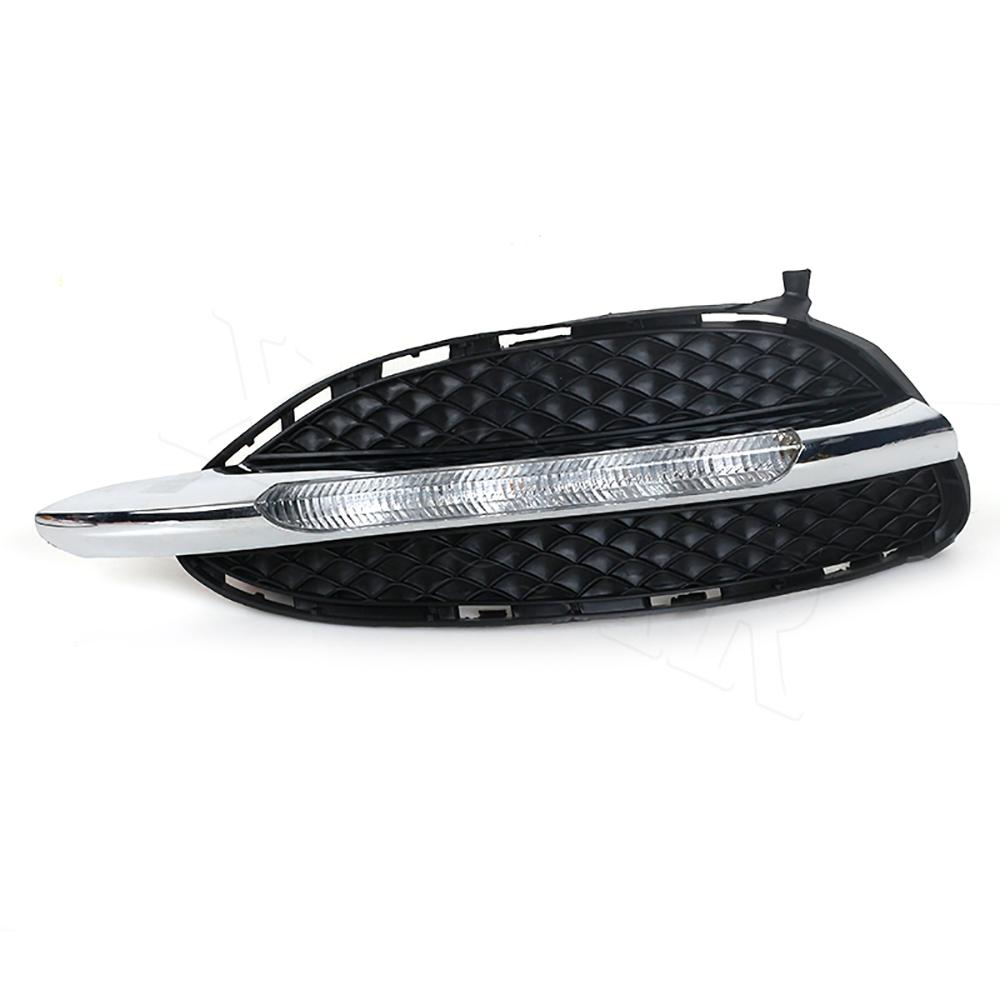 

For Mercedes Benz W212 E Class E180 E200 E260 E320 E400 2014 2015 Car DRL Fog Light Left Right Daytime Running Lights Lamp