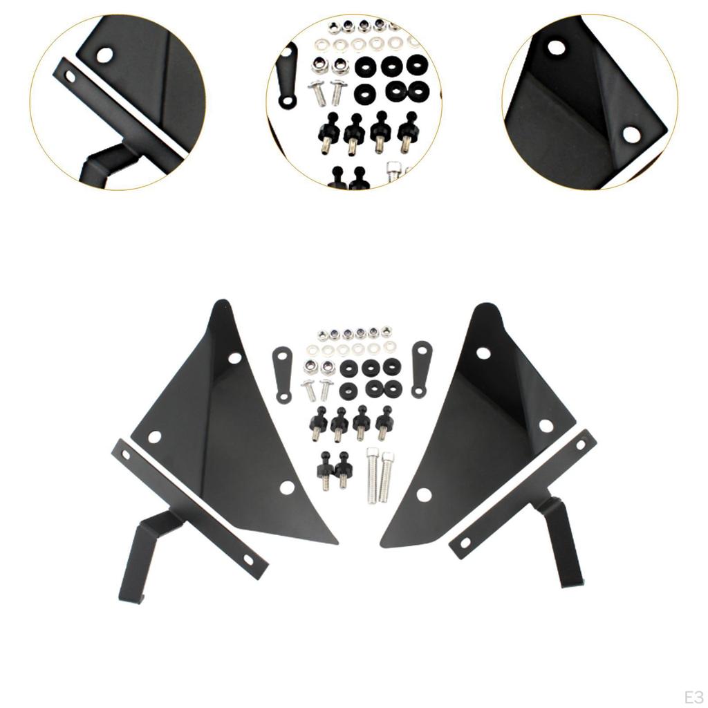 Motorcycle Frame Side Panel Cover Fairing Cowl Plates Assembly,Tank Trims Replacement