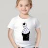 New Girls Than Heart Print T Shirt Unisex Harajuku Tee Clothes Cartoon Top Kids Girls Summer Polyester Fabric