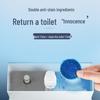 Toilet Bowl Cleaner with Jasmine Fragrance - Blue Bubble Cleaning Block
