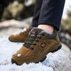 Winter Plus Plus Size Couple Anti Slip and Plush Warm Low Cut Outdoor Hiking Shoes Sports and Leisure Shoes Hiking Shoes 36-49
