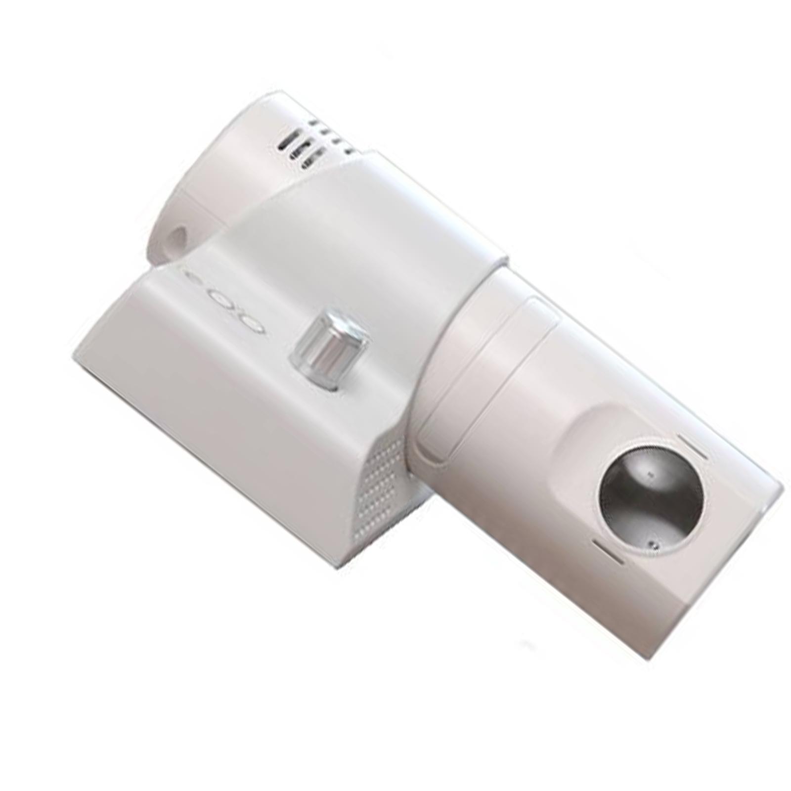 

Регулируемая Яркость Пульт Дистанционного Управления Светодиодный Проекционный Будильник с Вращающимся на 180 Градусов Объективом и Дисплеем с Изменяющимся Цветом B белый