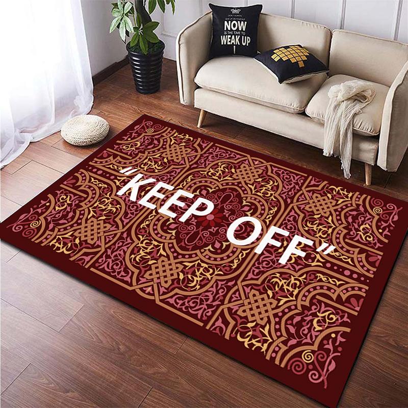 KEEP OFF Klassischer Teppich, rutschfeste Teppiche, Schlafzimmerteppich, Teenager-Teppich, Teppich für Zuhause, Wohnzimmerteppich, Wohnaccessoires