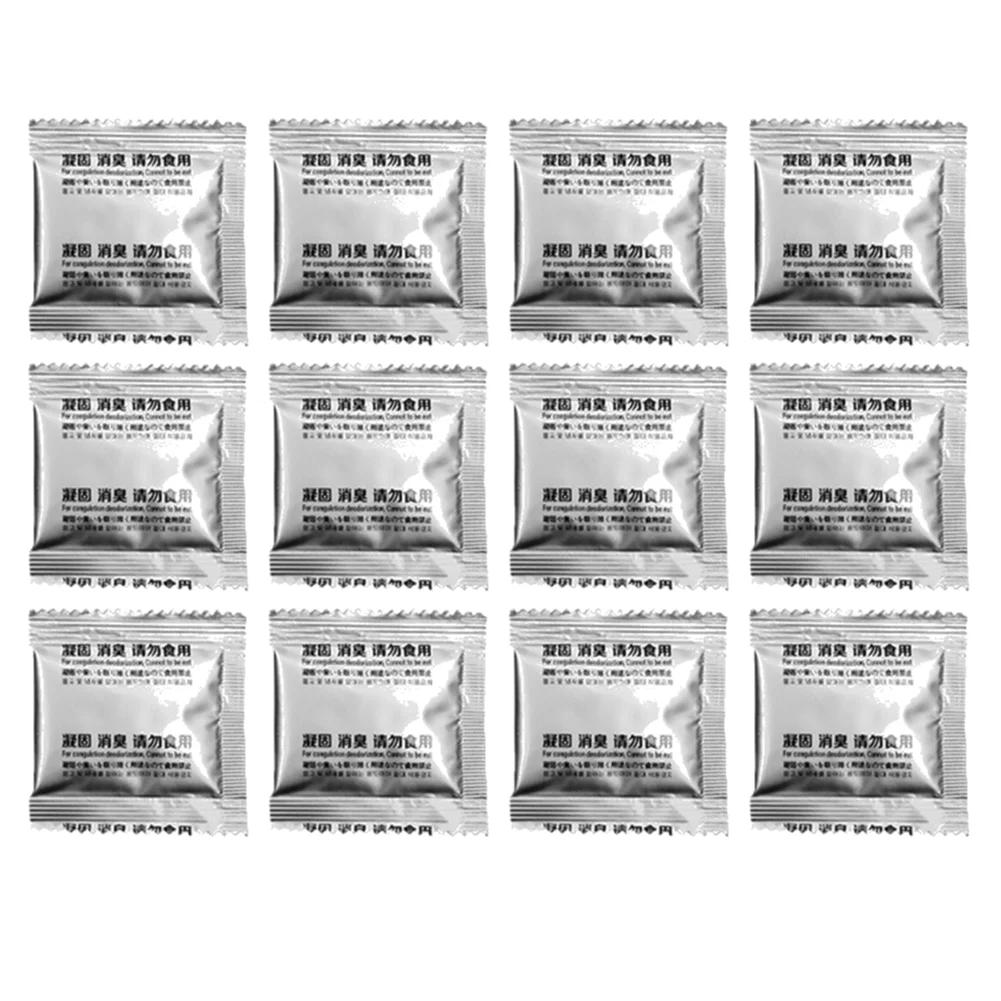 

120-12PCS Camping Toilet Chemicals Liquid Waste Gelling Deodorizing Powder Eco Absorbent Gel Camping Toilet for Portable Toilet