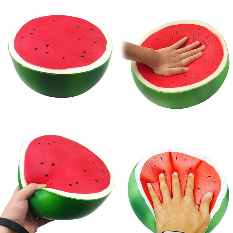 1Pc Soft Watermelon Squeeze Toys Slow Rising Stress Reliever Toy